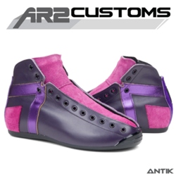AR2 Custom Purple Pink Suede Purple Metallic